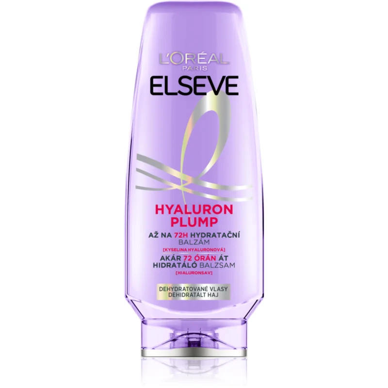 L’Oréal Paris Elseve Hyaluron Plump хидратиращ балсам с хиалуронова киселина - Грижа за коса - Сравни цени от 1 магазин с безплатна доставка