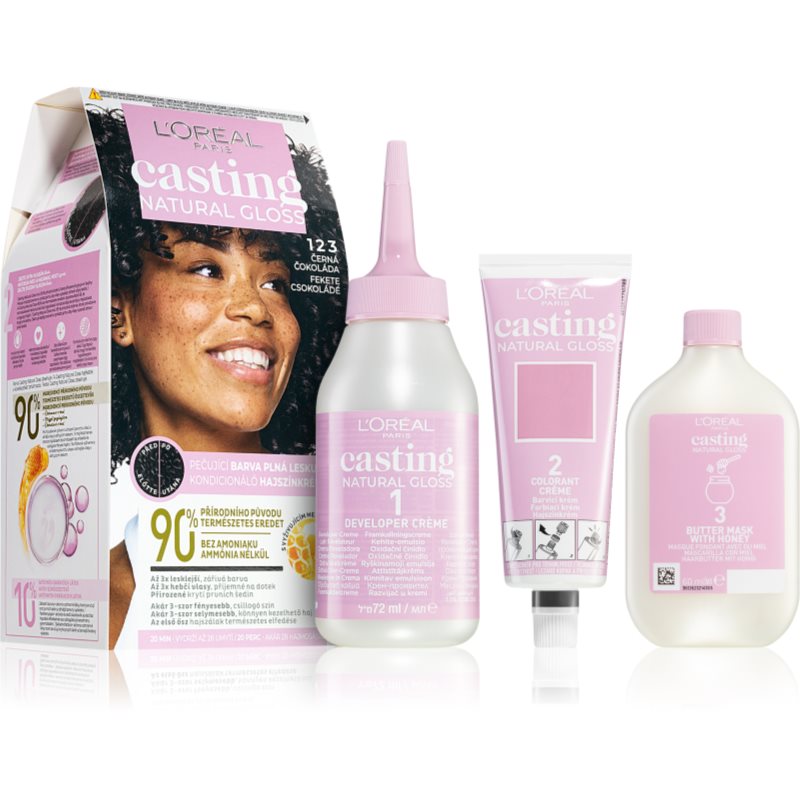 L’Oréal Paris Casting Creme Natural Gloss полуперманентна боя за коса - Грижа за коса - Сравни цени от 1 магазин с безплатна доставка