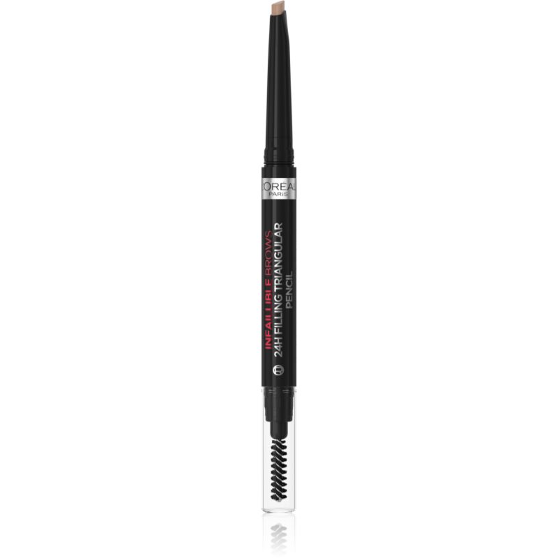 L’Oréal Paris Infaillible 24h Filling Triangular Pencil прецизен молив за вежди водоустойчив - Грим - Сравни цени от 1 магазин с безплатна доставка