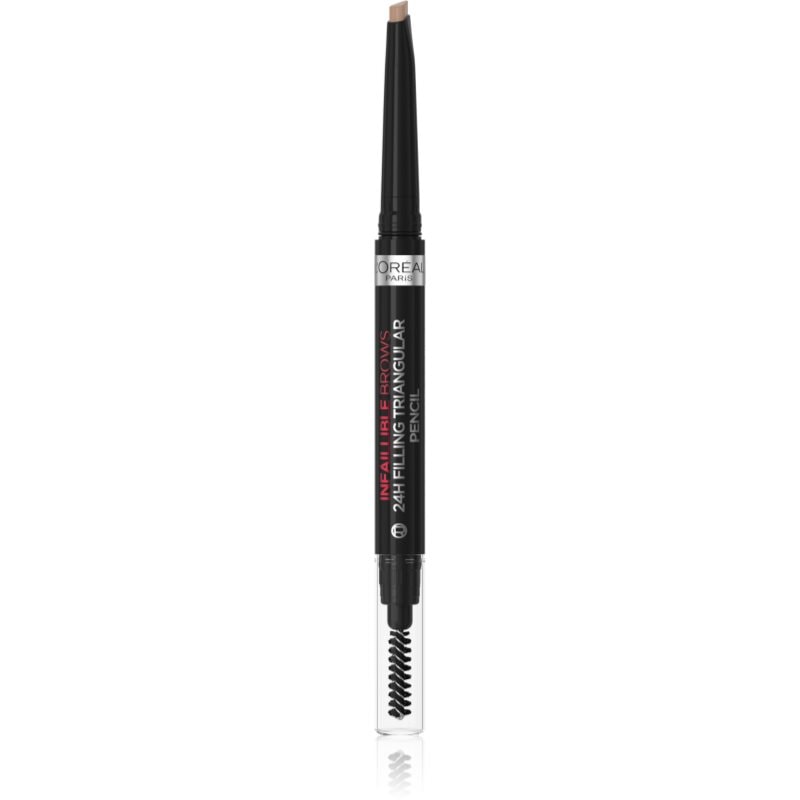 L’Oréal Paris Infaillible 24h Filling Triangular Pencil прецизен молив за вежди водоустойчив - Грим - Сравни цени от 1 магазин с безплатна доставка