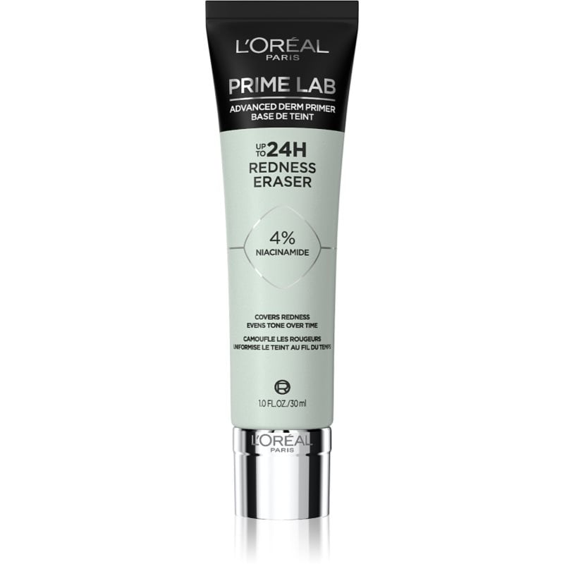 L’Oréal Paris Prime Lab 24H Redness Eraser основа против зачервяване