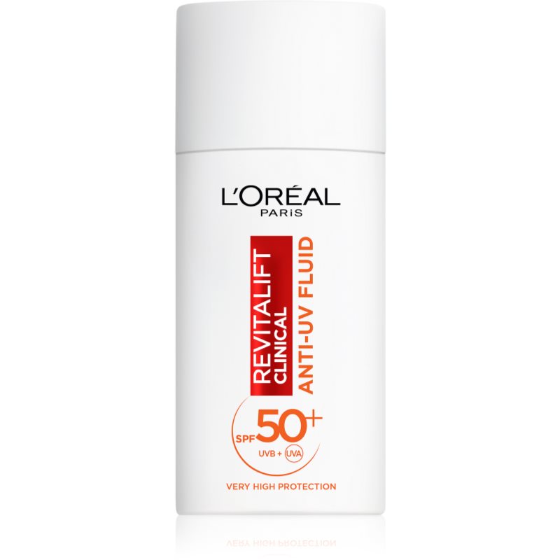 L’Oréal Paris Revitalift Clinical флуид за лице с витамин С SPF 50+ - Грижа за лице - Сравни цени от 1 магазин с безплатна доставка