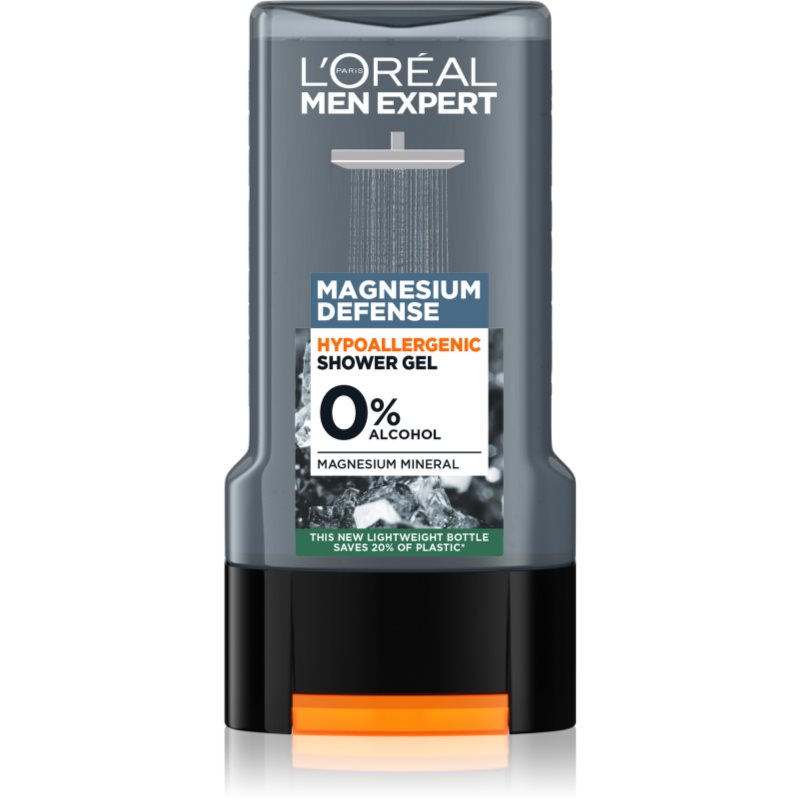L’Oréal Paris Men Expert Magnesium Defence хипоалергенен душ-гел за мъже - Грижа за тяло - Сравни цени от 1 магазин с безплатна доставка