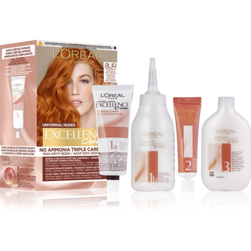 L’Oréal Paris Excellence Universal Nudes перманентната боя за коса