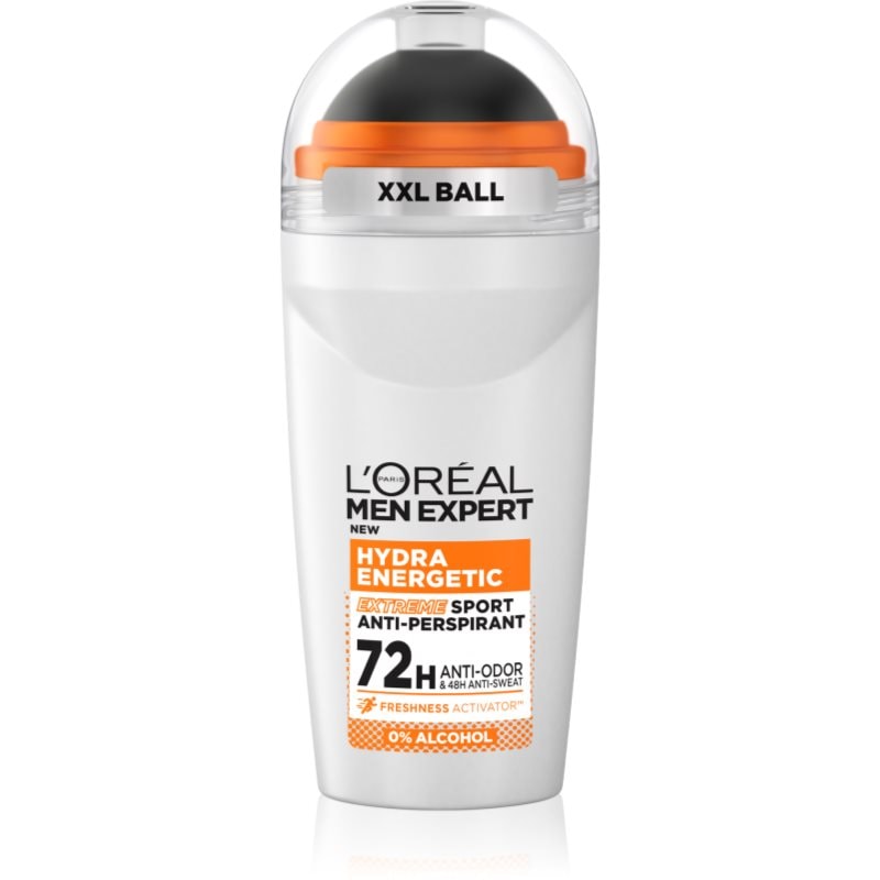 L’Oréal Paris Men Expert Hydra Energetic рол- он против изпотяване против миризма и изпотяване - Грижа за тяло - Сравни цени от 1 магазин с безплатна доставка