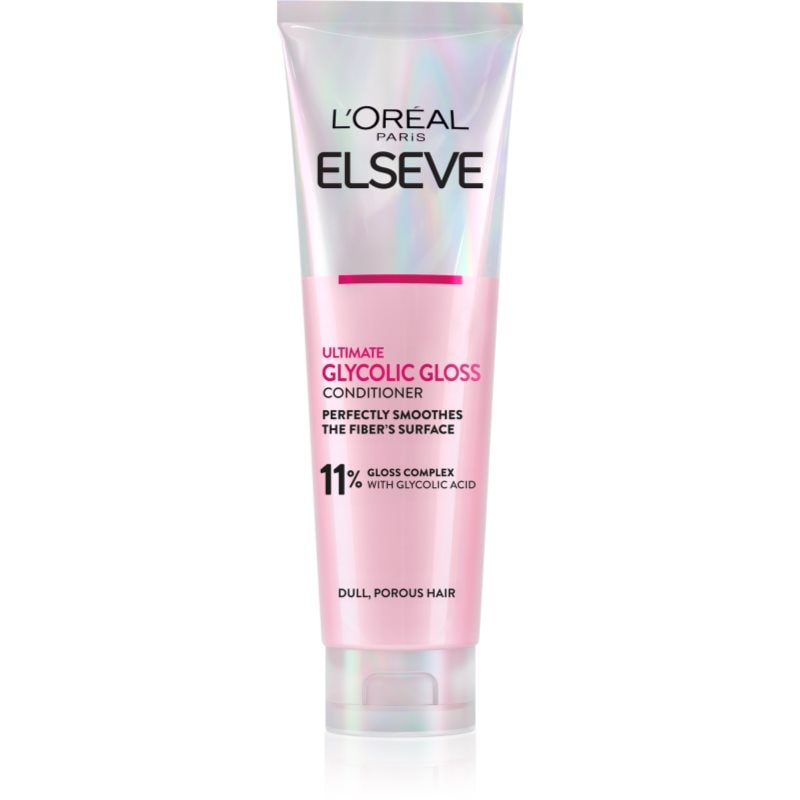 L’Oréal Paris Elseve Glycolic Gloss балсам за коса за блясък и мекота на косата - Грижа за коса - Сравни цени от 1 магазин с безплатна доставка