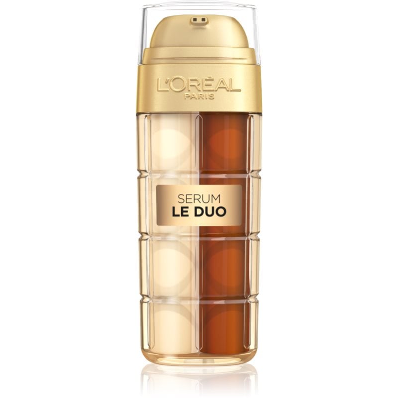 L’Oréal Paris Age Perfect Le Duo Serum двуфазен подмладяващ серум за освежаване и изглаждане на кожата