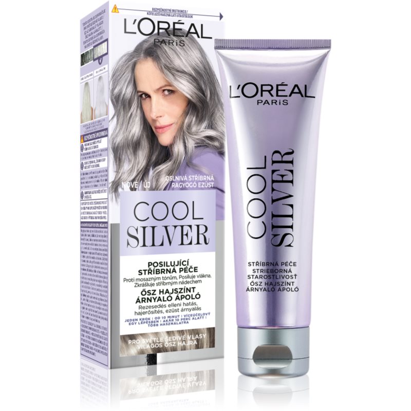 LOreal Paris L’Oréal Paris Cool Silver боя за коса - Унисекс парфюм - Сравни цени от 1 магазин с безплатна доставка