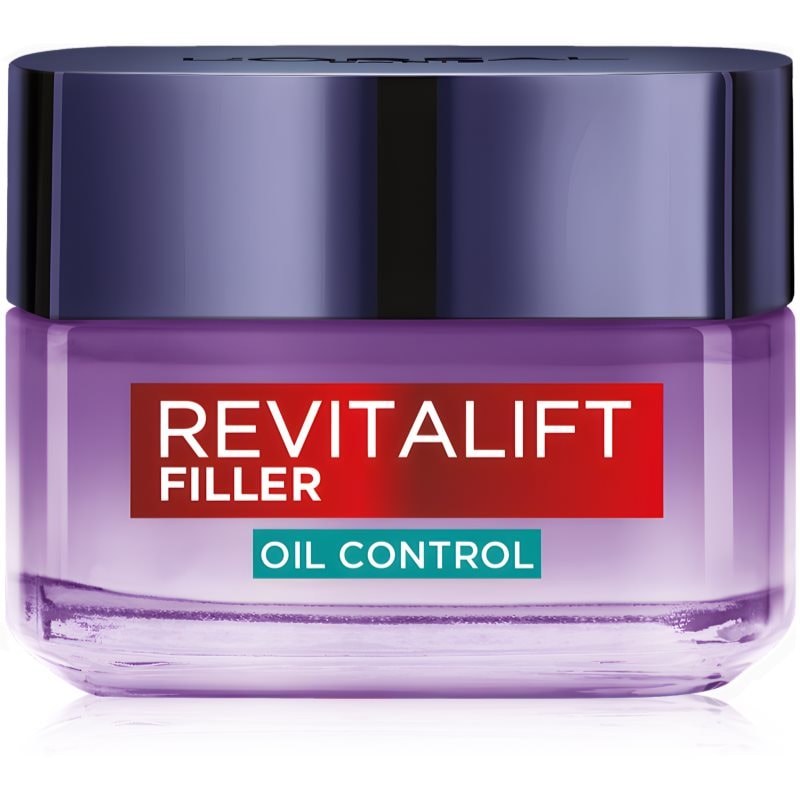 L’Oréal Paris Revitalift Filler Oil Control дълко хидратиращ крем в дълчина за смесена и мазна кожа - Грижа за лице - Сравни цени от 1 магазин с безплатна доставка
