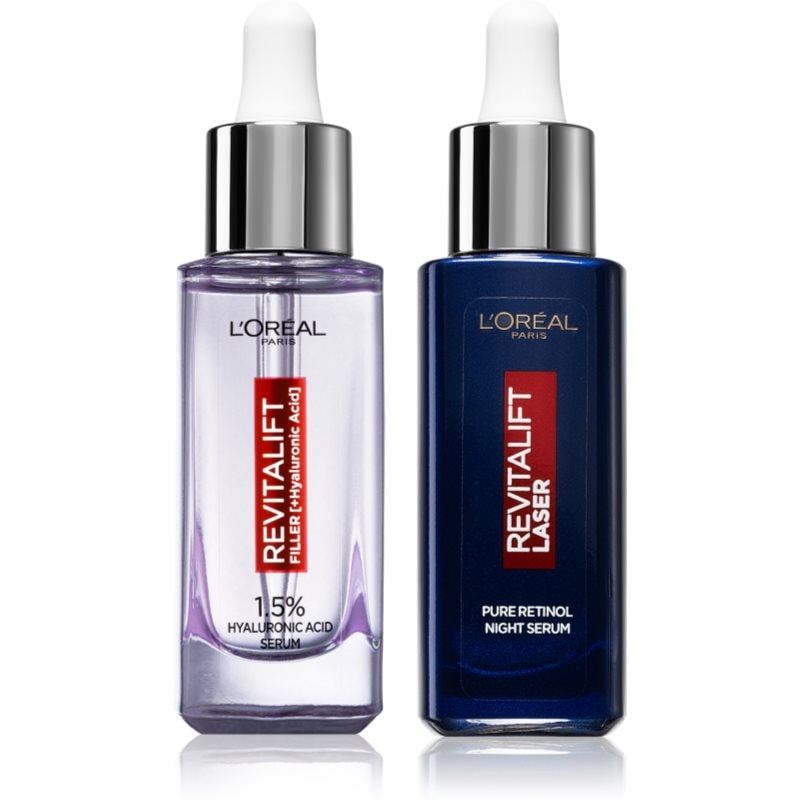 L’Oréal Paris Revitalift комплект за хидратиране на кожата и минимизиране на порите - Комплект - Сравни цени от 1 магазин с безплатна доставка