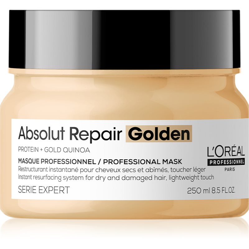 L’Oréal Professionnel L’Oréal Professionnel Serie Expert Absolut Repair Golden регенерираща маска за суха и увредена коса - Унисекс парфюм 250мл - Сравни цени от 1 магазин с безплатна доставка