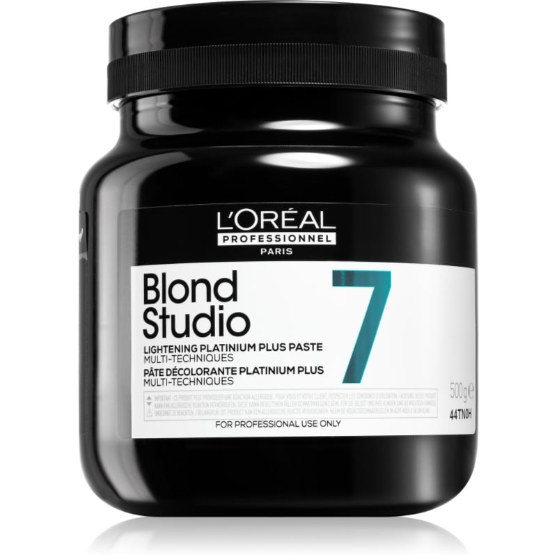 L’Oréal Professionnel Blond Studio Platinium Plus изсветляваща крем за естествена или ядисана коса - Грижа за коса - Сравни цени от 1 магазин с безплатна доставка