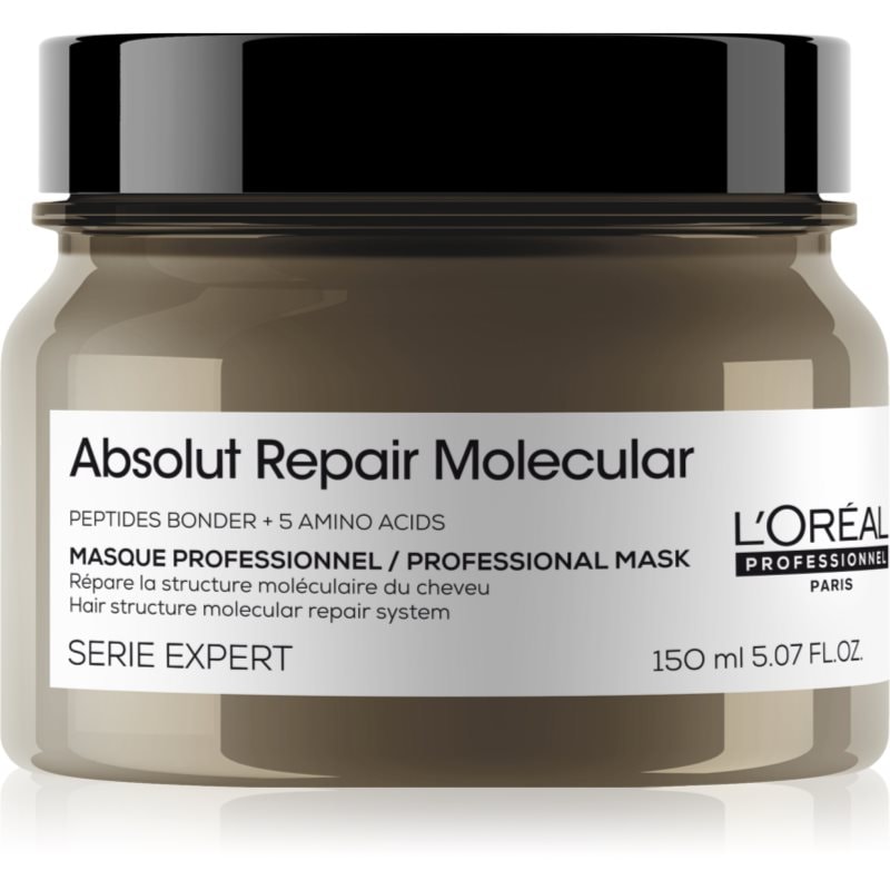 L’Oréal Professionnel L’Oréal Professionnel Serie Expert Absolut Repair Molecular дълко подсилваща маска за коса - Унисекс парфюм 1мл - Сравни цени от 1 магазин с безплатна доставка