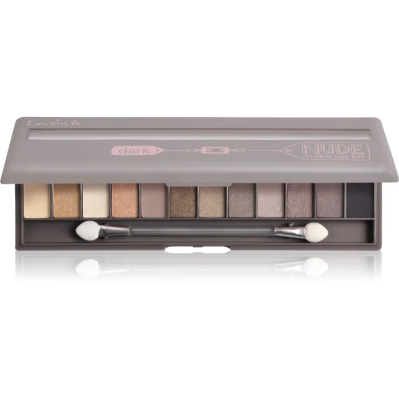Lovely Nude Make Up Kit Dark палитра сенки за очи - Грим - Сравни цени от 1 магазин с безплатна доставка