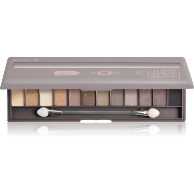 Lovely Nude Make Up Kit Dark палитра сенки за очи - Грим - Сравни цени от 1 магазин с безплатна доставка
