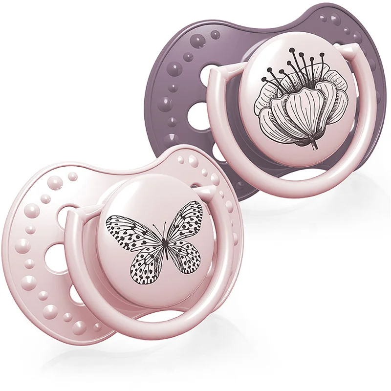 LOVI Botanic 0-3m биберон Girl - За деца - Сравни цени от 1 магазин с безплатна доставка