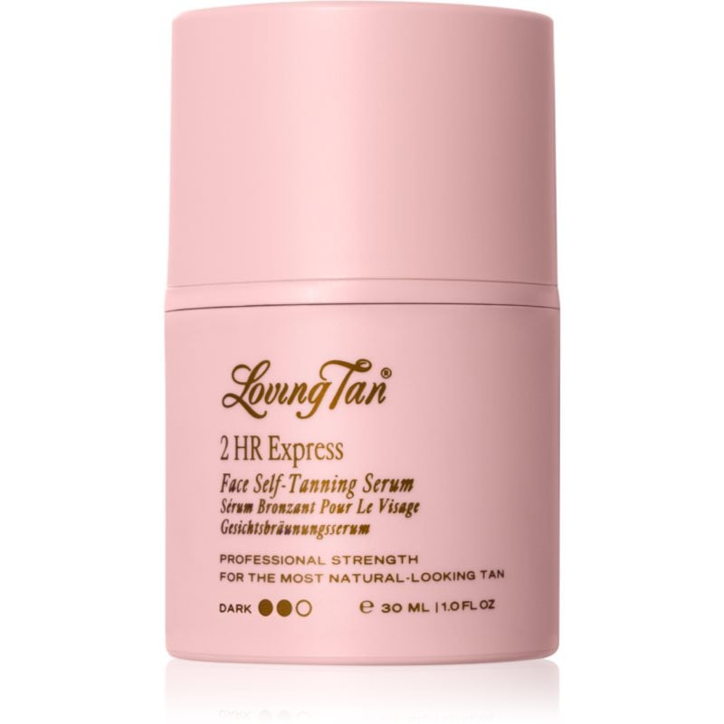 Loving Tan 2 HR Express серум за лице за изкуствен тен
