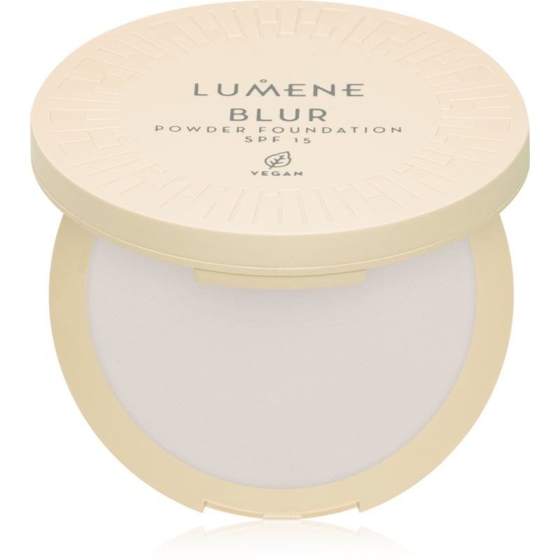 Lumene Blur компактна пудра 2 в 1 SPF 15