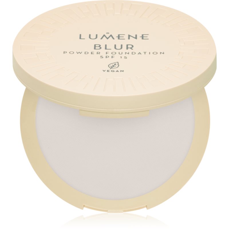 Lumene Blur компактна пудра 2 в 1 SPF 15 - Грим - Сравни цени от 1 магазин с безплатна доставка