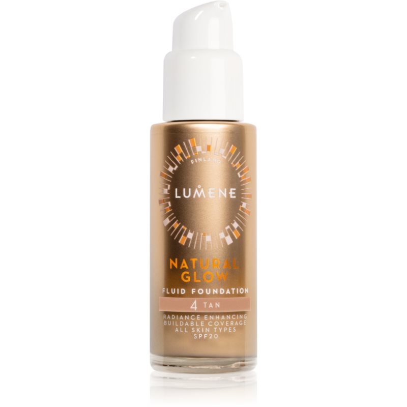 Lumene Natural Glow озаряващ фон дьо тен за естествен вид SPF 20 - Грим - Сравни цени от 1 магазин с безплатна доставка