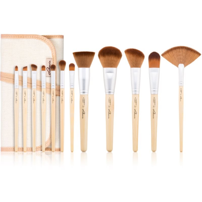 Luvia Cosmetics Bamboo Bamboo’s Root комплкет четки с калъф