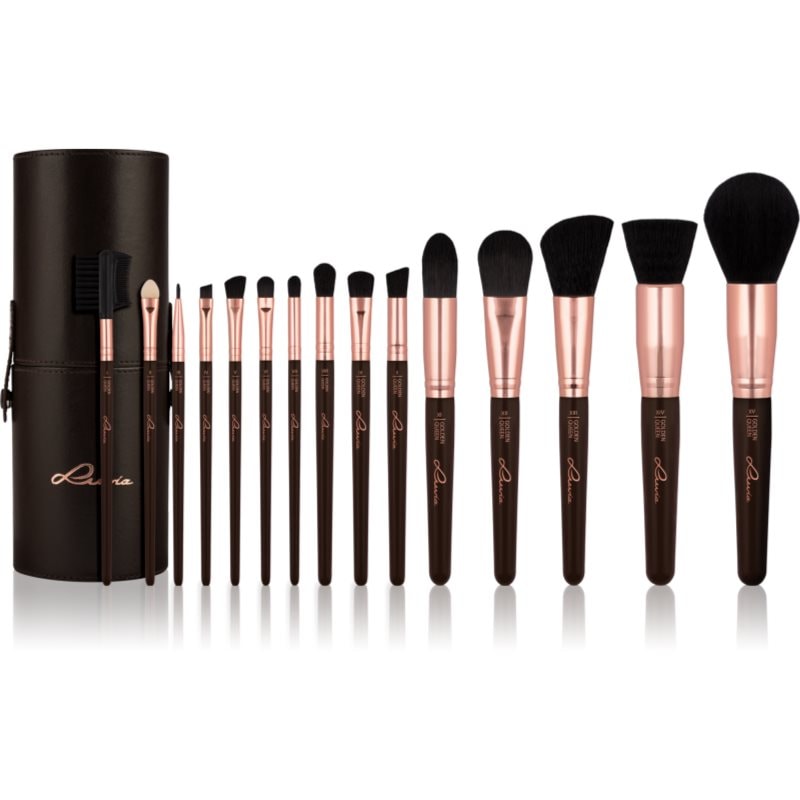 Luvia Cosmetics Golden Queen комплект четки - Комплект - Сравни цени от 1 магазин с безплатна доставка