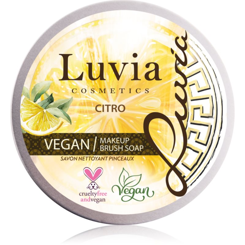 Luvia Cosmetics Brush Soap почистващ сапун за козметични четки с аромат Citro - Грим - Сравни цени от 1 магазин с безплатна доставка