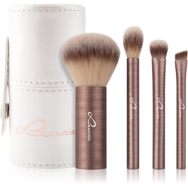 Luvia Cosmetics Prime Vegan Mini комплект четки пътническа