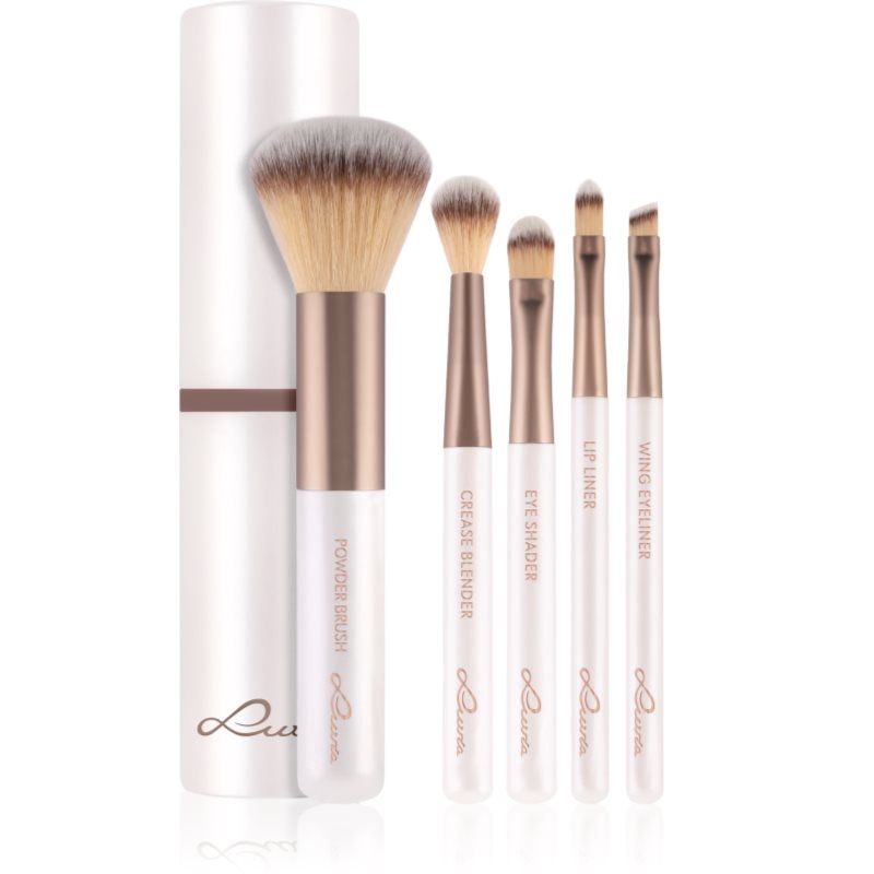 Luvia Cosmetics Travel Set Macchiato комплект четки пътническа - Комплект - Сравни цени от 1 магазин с безплатна доставка