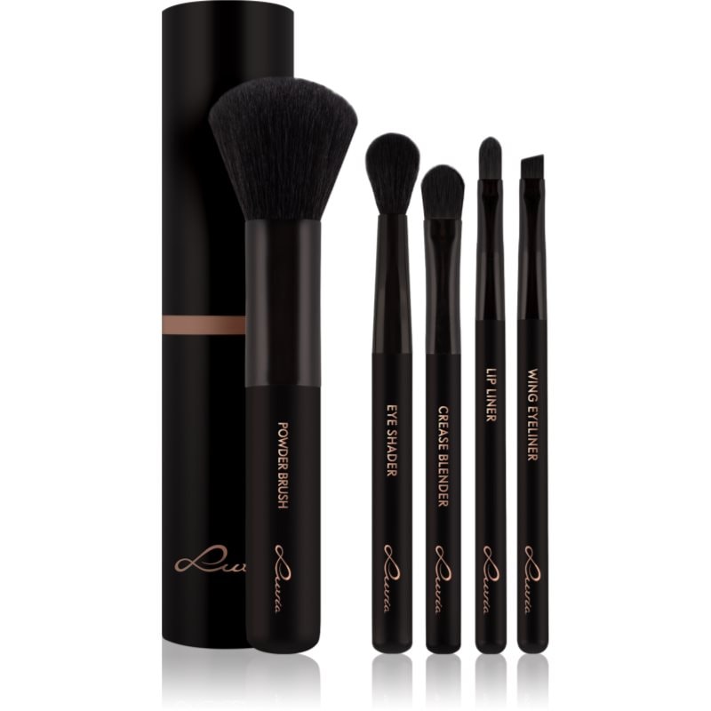 Luvia Cosmetics Travel Set Espresso комплект четки пътническа - Комплект - Сравни цени от 1 магазин с безплатна доставка