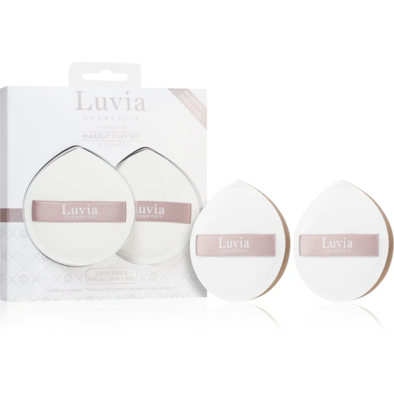 Luvia Cosmetics The Puffys Makeup Puff Set велурен тампон за пудра Elegance - Грим - Сравни цени от 1 магазин с безплатна доставка