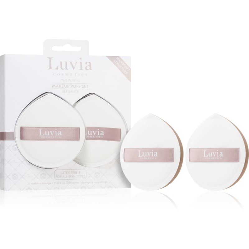 Luvia Cosmetics The Puffys Makeup Puff Set велурен тампон за пудра Elegance - Грим - Сравни цени от 1 магазин с безплатна доставка