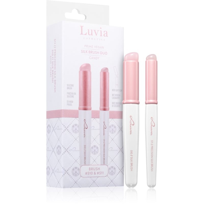 Luvia Cosmetics Silk Brush Duo Candy комплект четки - Комплект - Сравни цени от 1 магазин с безплатна доставка