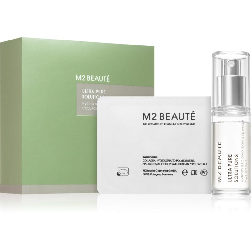 M2 Beauté Ultra Pure Solutions Hybrid Second Skin колагенова маска за околоочната област