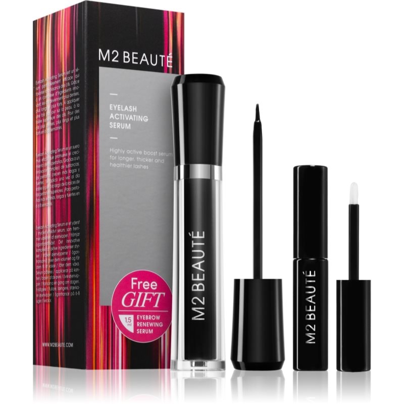 M2 Beauté Eyelash Activating Serum подаръчен комплект - Комплект - Сравни цени от 1 магазин с безплатна доставка