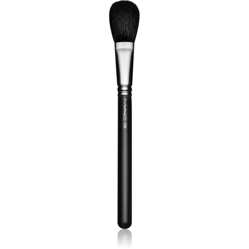 MAC Cosmetics MAC Cosmetics Brush 129S Synthetic Powder/Blush Brush четка за нанасяне на пудра - Унисекс парфюм 1мл - Сравни цени от 1 магазин с безплатна доставка