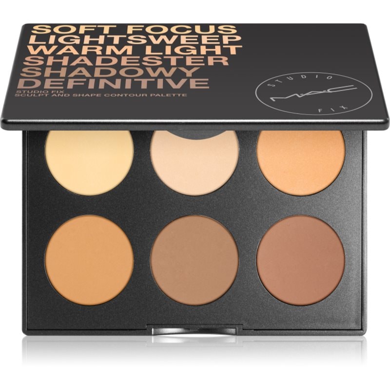 MAC Cosmetics Studio Fix Sculpt and Shape Contour Palette контурираща палитра за лице Medium Dark / Dark - Грим - Сравни цени от 1 магазин с безплатна доставка