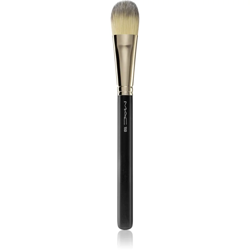 MAC Cosmetics Brush 190 Synthetic Foundation Brush плоска четка за грим - Грим - Сравни цени от 1 магазин с безплатна доставка