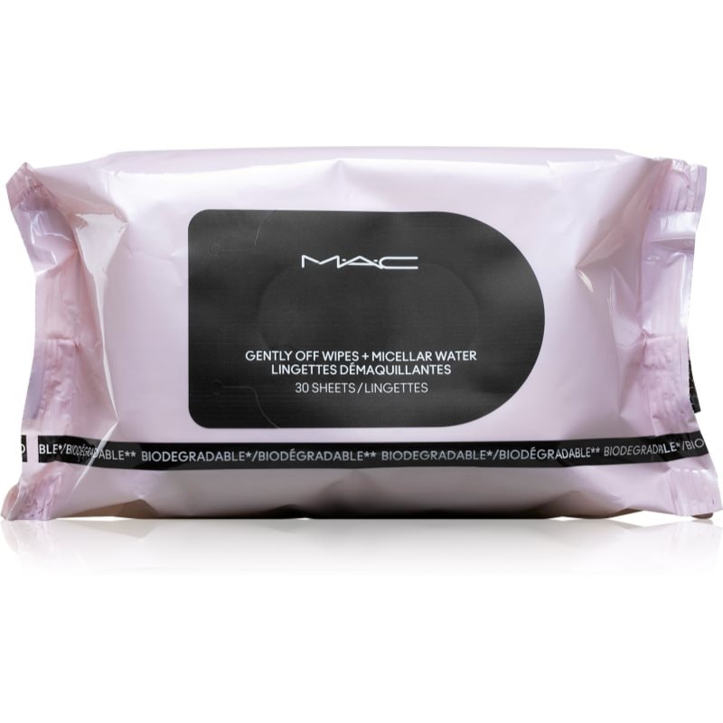 MAC Cosmetics Gently Off Wipes + Micellar Water кърпички за почистване на грим - Грижа за лице - Сравни цени от 1 магазин с безплатна доставка