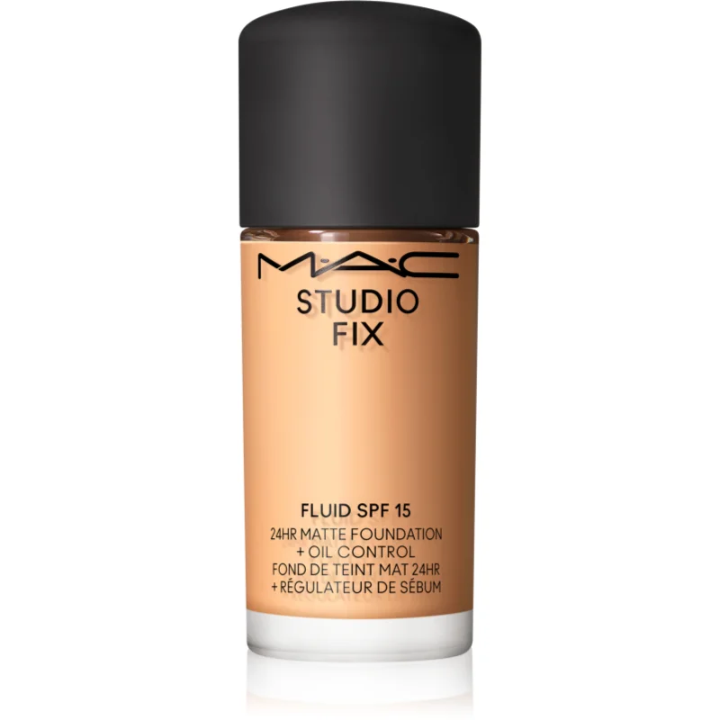 MAC Cosmetics Mini Studio Fix Fluid SPF 15 24HR Matte Foundation + Oil Control матиращ фон дьо тен SPF 15