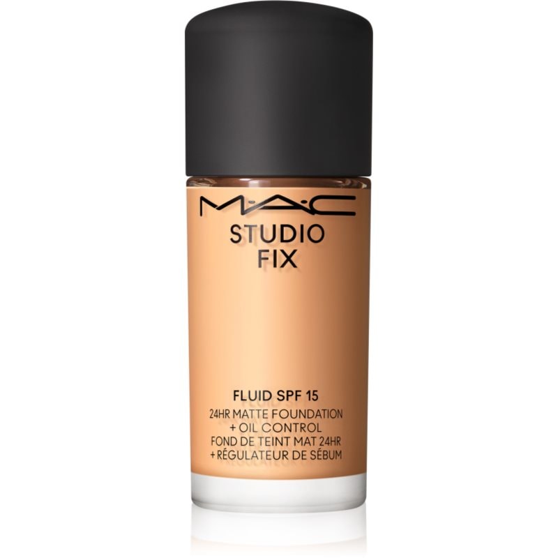 MAC Cosmetics MAC Cosmetics Mini Studio Fix Fluid SPF 15 24HR Matte Foundation + Oil Control матиращ фон дьо тен SPF 15 - Унисекс парфюм 15мл - Сравни цени от 1 магазин с безплатна доставка