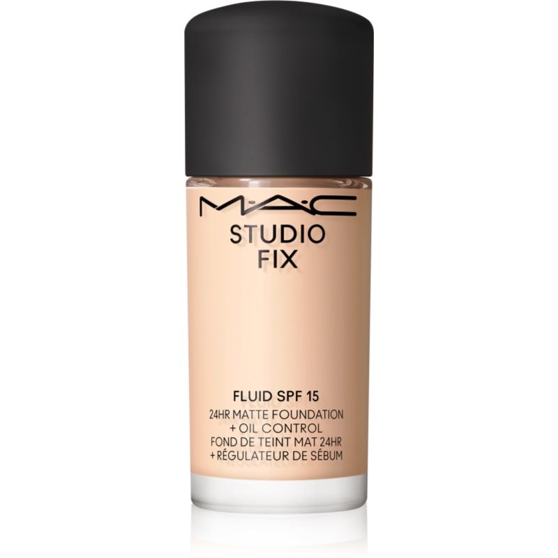 MAC Cosmetics Mini Studio Fix Fluid SPF 15 24HR Matte Foundation + Oil Control матиращ фон дьо тен SPF 15 - Грим - Сравни цени от 1 магазин с безплатна доставка