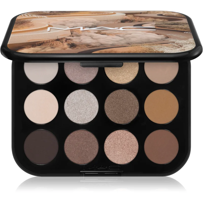 MAC Cosmetics Connect In Colour Eye Shadow Palette 12 shades палитра сенки за очи - Грим - Сравни цени от 1 магазин с безплатна доставка