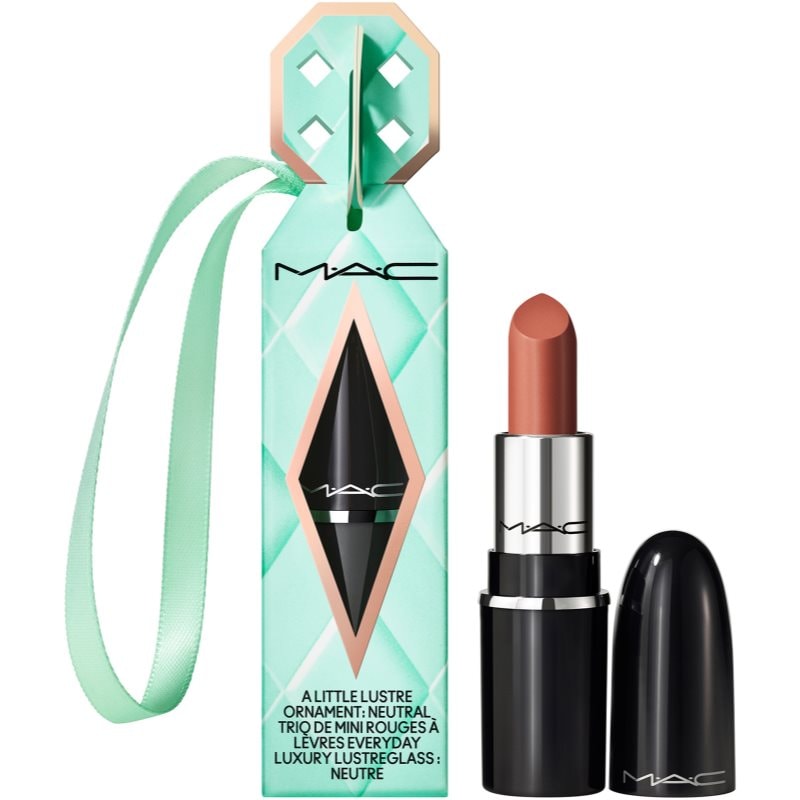 MAC Cosmetics Holiday Glazed Galaxy Mini Lustreglass Gift бляскаво червило в подаръчна опаковка - Грим - Сравни цени от 1 магазин с безплатна доставка