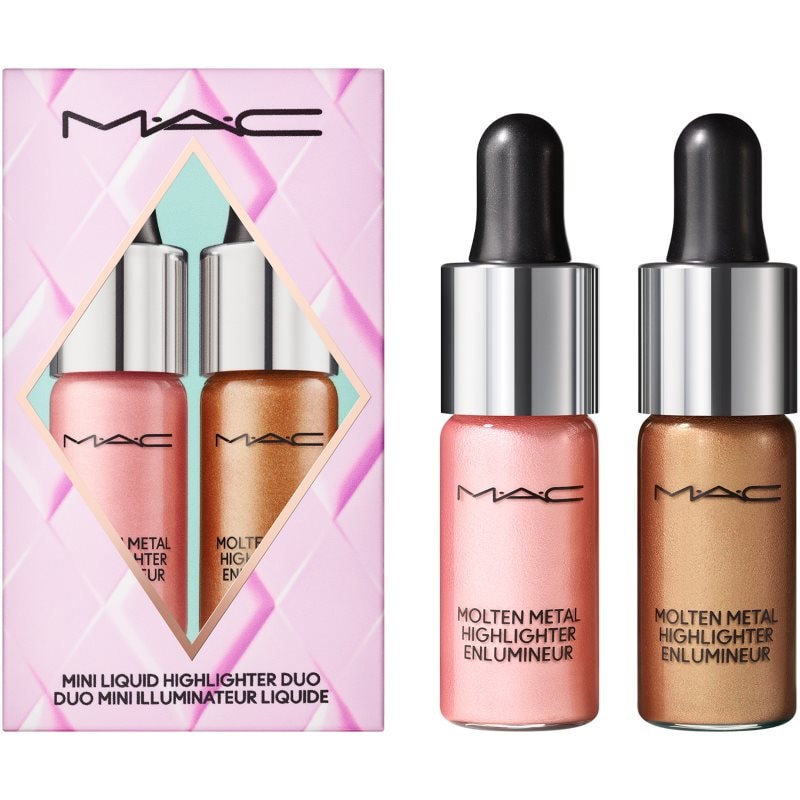 MAC Cosmetics MAC Cosmetics Holiday Surreal Shine Mini Highlighter Duo подаръчен комплект за жени - Дамски парфюм - Сравни цени от 1 магазин с безплатна доставка