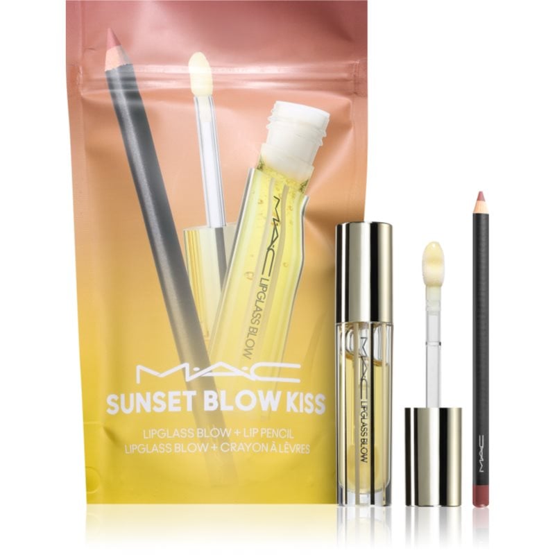 MAC Cosmetics Kits Sunset Blow Kiss Lip Combo подаръчен комплект за устни