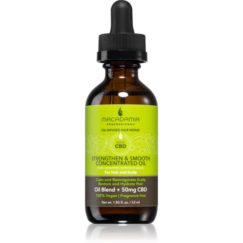 Macadamia Natural Oil Strengthen & Smooth регенериращо масло с детоксикиращ ефект за скалпа и корените на косата - Грижа за коса - Сравни цени от 1 магазин с безплатна доставка