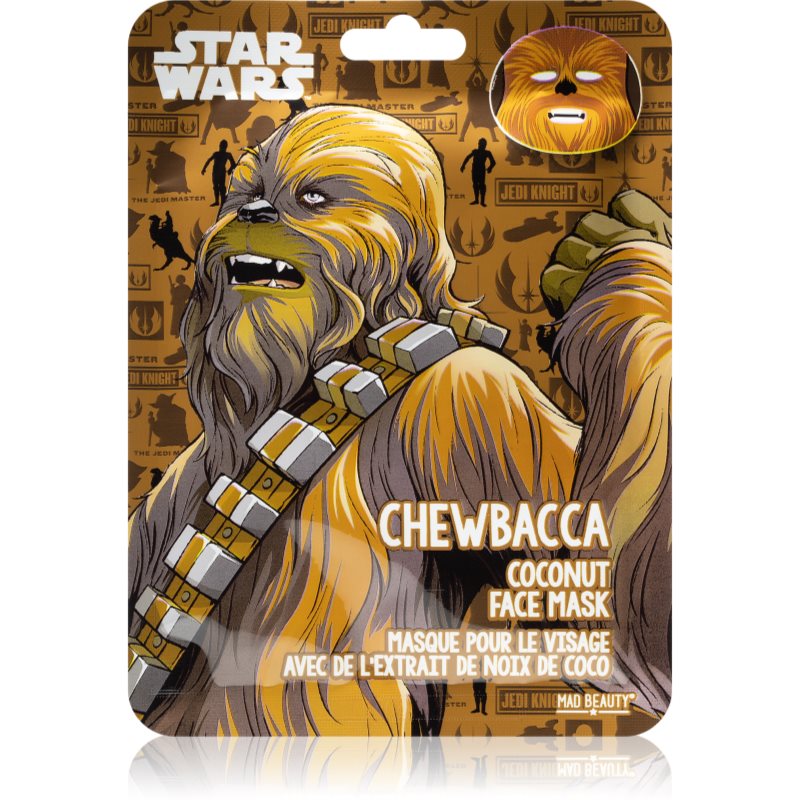 Mad Beauty Star Wars Chewbacca хидратираща платнена маска с кокосово масло - Грижа за лице - Сравни цени от 1 магазин с безплатна доставка
