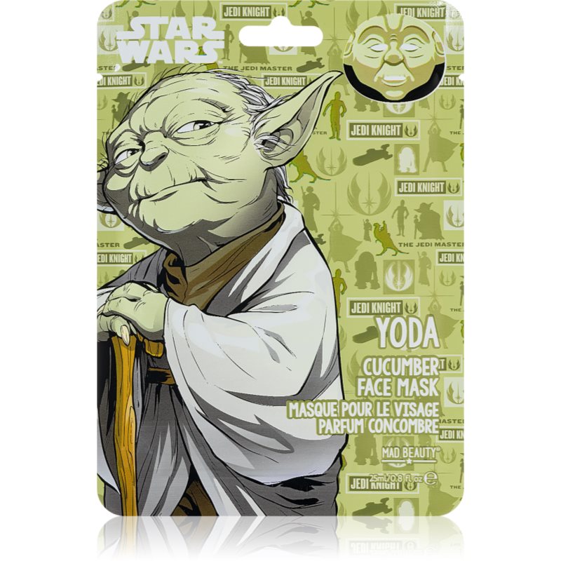 Mad Beauty Star Wars Yoda успокояваща платнена маска - Грижа за лице - Сравни цени от 1 магазин с безплатна доставка