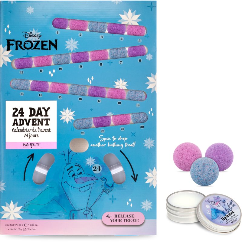 Mad Beauty Frozen Advent коледен календар - Комплект - Сравни цени от 1 магазин с безплатна доставка